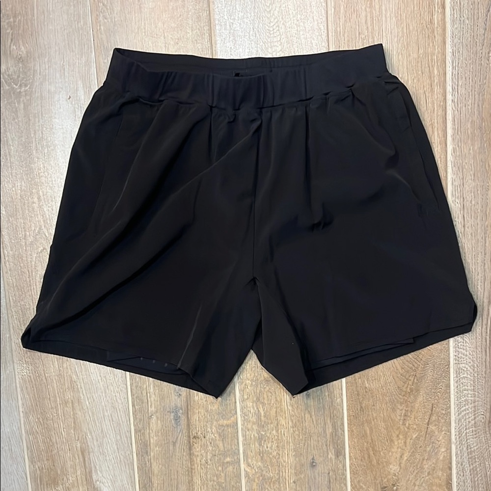Men's Black Athletic Shorts